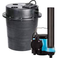 WRS Series Submersible Pump, 45 GPM, 115 V, 9 A, 1/3 HP Rideout Tool & Machine Inc.