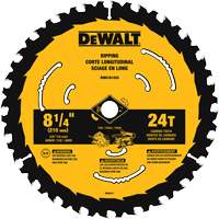 Circular Saw Blade, 8-1/4", 24 Teeth, Wood Use UAJ625 | Rideout Tool & Machine Inc.