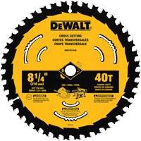 Circular Saw Blade, 8-1/4", 40 Teeth, Wood Use UAJ626 | Rideout Tool & Machine Inc.