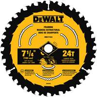 Circular Saw Blade, 7-1/4", 24 Teeth, Wood Use UAJ673 | Rideout Tool & Machine Inc.