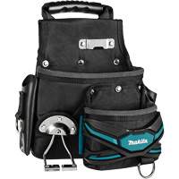 TH3 Roofer & General-Purpose Pouch, Multiple Tool Holder, Leather/Polyester/Polypropylene, 2 Pockets Rideout Tool & Machine Inc.