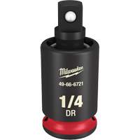 Shockwave Impact Duty Drive Universal Joint, Impact, 1/4" Drive, 1/4" Socket Rideout Tool & Machine Inc.