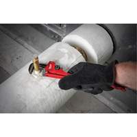 Pipe Wrench, 3/4" Jaw Capacity, 6" Long, Powder Coated Finish Rideout Tool & Machine Inc.