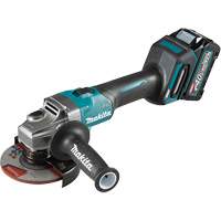 Max XGT<sup>®</sup> Slide Angle Grinder Kit with Brushless Motor, 5", 40 V, 4 A, 8500 RPM UAL077 | Rideout Tool & Machine Inc.