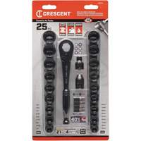 Mechanic's Tool Set, 25 Pcs, 3/8" Drive Size Rideout Tool & Machine Inc.