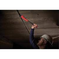 Cheater Adaptable Pipe Wrench, 2-1/2" Jaw Capacity, 18"/24"/10" Long, Powder Coated Finish, Ergonomic Handle Rideout Tool & Machine Inc.