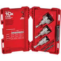 One-Piece Carbide Hole Cutter Set, 4 Pieces, Carbide Rideout Tool & Machine Inc.