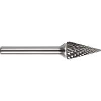 Drillco&reg; Magnum Double Cut Solid Carbide Burr, SM-3, 1/4" Dia., 1/4" Shank, 1" Depth of Cut Rideout Tool & Machine Inc.