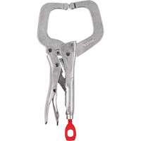 Torque Lock Locking C-Clamp with Regular Jaws, 6" (152 mm) Capacity Rideout Tool & Machine Inc.