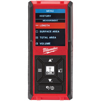 Laser Distance Meter, 0' - 330' (0 m - 100.6 m) Range, Digital (Electronic) Rideout Tool & Machine Inc.