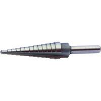 Drillco&reg; Multi-Step Drill Bit, 1/8" - 1/2" , High Speed Steel Rideout Tool & Machine Inc.