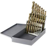 Jeu de forets courts &agrave; usage intensif Drillco, 15 morceaux, Cobalt Rideout Tool & Machine Inc.