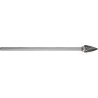 Drillco&reg; Double Cut Flame Shaped Burr, SG-1L6 Rideout Tool & Machine Inc.