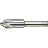 Fraise sans broutage Drillco, 3/16", Acier rapide, Angle de 60°, 6 cannelures Rideout Tool & Machine Inc.