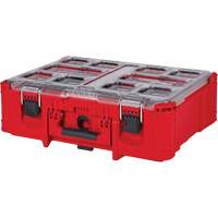 Packout™ Deep Organizer, 19-7/10" W x 15-1/5" D x 7" H, Red UAU069 | Rideout Tool & Machine Inc.