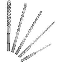 MX4 4-Cutter Rotary Hammer Drill Bit Kit, 5 Pieces, Carbide Rideout Tool & Machine Inc.