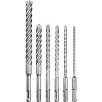 MX4 4-Cutter Rotary Hammer Drill Bit Kit, 6 Pieces, Carbide Rideout Tool & Machine Inc.