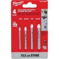 Natural Stone Bit Set, 4 Pieces, Carbide Rideout Tool & Machine Inc.