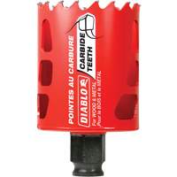 Scie cloche pour bois et m&eacute;tal, 2", Profondeur de la coupe 2-3/8", Carbure Rideout Tool & Machine Inc.