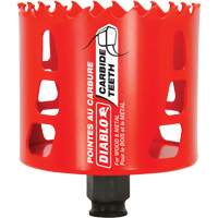 Scie cloche pour bois et m&eacute;tal, 3-1/8", Profondeur de la coupe 2-3/8", Carbure Rideout Tool & Machine Inc.