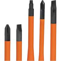 Slim-Tip Insulated Screwdriver Set, 1000 V, 6 Pcs Rideout Tool & Machine Inc.