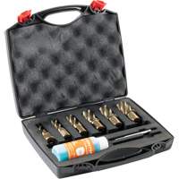 Ensemble de fraises annulaires &agrave; carotter SST, Bronze, Profondeur de la coupe de 1", Tige 3/4" Rideout Tool & Machine Inc.