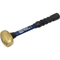 Brass Hammer, 2 lbs. Head Weight, 14" L UAV044 | Rideout Tool & Machine Inc.