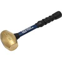 Brass Hammer, 4 lbs. Head Weight, 14" L UAV046 | Rideout Tool & Machine Inc.