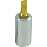 Douille tournevis &agrave; embout dor&eacute;, Fente, 15/64", Prise 1/4" Rideout Tool & Machine Inc.