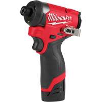 M12 Fuel Hex Impact Driver Kit, 1/4", 1500 in-lbs Max. Torque, 12 V, Lithium-Ion Rideout Tool & Machine Inc.