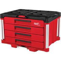 PackOut™ 4-Drawer Tool Box, 22-1/5" W x 14-3/10" H, Red UAW031 | Rideout Tool & Machine Inc.