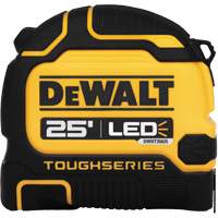TOUGHSERIES™ LED Lighted Tape Measure, 25' UAX508 | Rideout Tool & Machine Inc.