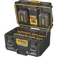 ToughSystem&reg; 2.0 20V Dual Port Charger, 14" x 15" x 9", Black/Yellow Rideout Tool & Machine Inc.