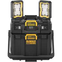 ToughSystem&reg; 2.0 Adjustable Work Light with Storage, 16" x 11" x 14", Black/Yellow Rideout Tool & Machine Inc.