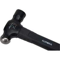 Marteau &agrave; panne ronde, Poids de la t&ecirc;te 24 oz, Face Ordinaire, Prise Fibre de verre Rideout Tool & Machine Inc.