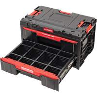 Arx&reg; 2-Drawer Toolbox, 23-1/10" x 15" x 13-2/5", Black Rideout Tool & Machine Inc.
