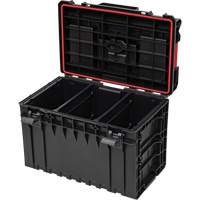 Arx Large Toolbox, 23" x 15-1/5" x 16-1/2", Black Rideout Tool & Machine Inc.