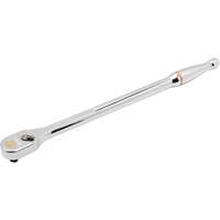 120XP Full Polish Chrome Extra Long Handle Teardrop Ratchet, 1/4" Drive, Ergonomic Handle Rideout Tool & Machine Inc.