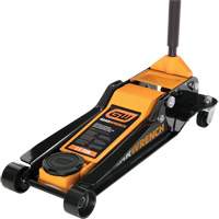 Low Profile Floor Jack, 3.5 Ton(s) Capacity, 3-3/4" Lowered, 21-3/4" Raised, Manual Hydraulic Rideout Tool & Machine Inc.