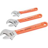 Jeu de cl&eacute;s &agrave; prise coussin&eacute;e, Ajustable, 3 morceaux Rideout Tool & Machine Inc.