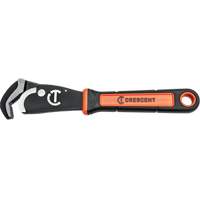 Cl&eacute; bimat&eacute;riau auto-ajustable pour tuyau, Cap des m&acirc;choires 1-1/2", Longueur 12", Fini Oxyde noir, Prise Coussin&eacute;e Rideout Tool & Machine Inc.
