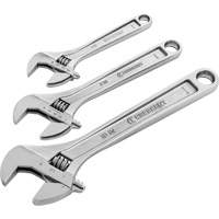 Wrench Set, Adjustable, 3 Pieces, Imperial and Metric Rideout Tool & Machine Inc.