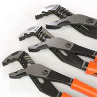Z2 K9 Straight Jaw Dipped Handle Tongue & Groove Plier Set, 3 Pieces Rideout Tool & Machine Inc.