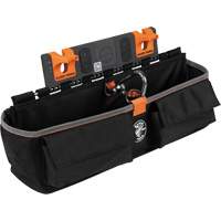 Module pour grande poche avec crochet en S Bucket Work Centre, Nylon, 3 pochettes, Noir/Orange Rideout Tool & Machine Inc.