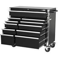 HDCC-4115 HD Series Toolbox Combo, 21-1/2" D x 44-1/5" W x 63-3/10" H, Black Rideout Tool & Machine Inc.