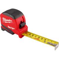 Compact Tape Measure, 1" x 16' Rideout Tool & Machine Inc.