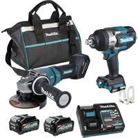 XGT Brushless 2-Tool Combo Kit, Lithium-Ion, 40 V Rideout Tool & Machine Inc.
