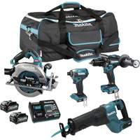 XGT Brushless 4-Tool Combo Kit, Lithium-Ion, 40 V Rideout Tool & Machine Inc.