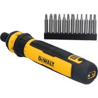 14-Piece Cordless Screwdriver Set with FLEXDRIVE Control, 4 V, 44 in-lbs/5 Nm Max. Torque Rideout Tool & Machine Inc.