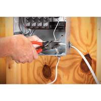 Pince &agrave; poign&eacute;e tremp&eacute;e de monteur de ligne pour ruban de tirage Rideout Tool & Machine Inc.